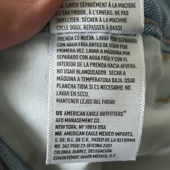 American Eagle Outfitters | Light Blue Skinny Jeans | Size 4 - Picture 5 of 8